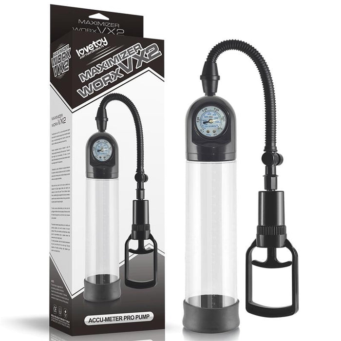 Bomba Para El Pene Con Válvula De Presión Maximizer Worx Vx2