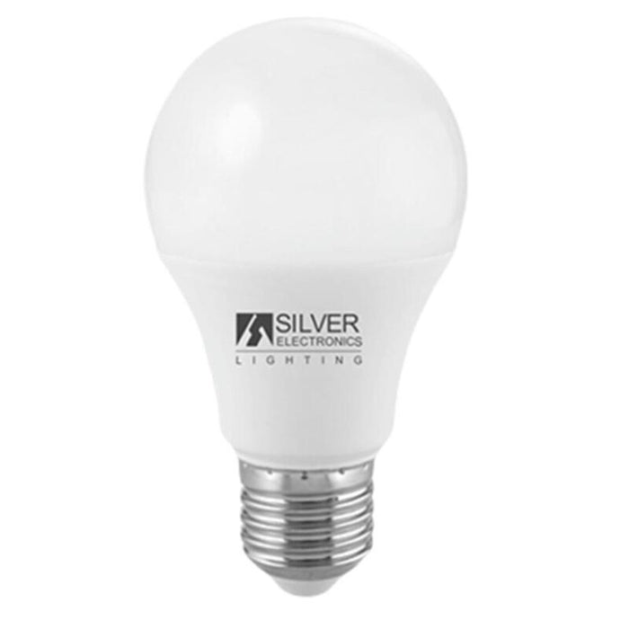 Bombilla Led Silver Electronic Eco Estandar 10w=57w -  E27 -  6000k -  836 Lm -  220 -  Luz Fria -  A+