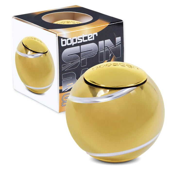 Bopster - Fidget Spinner Ball - Gold & Silver