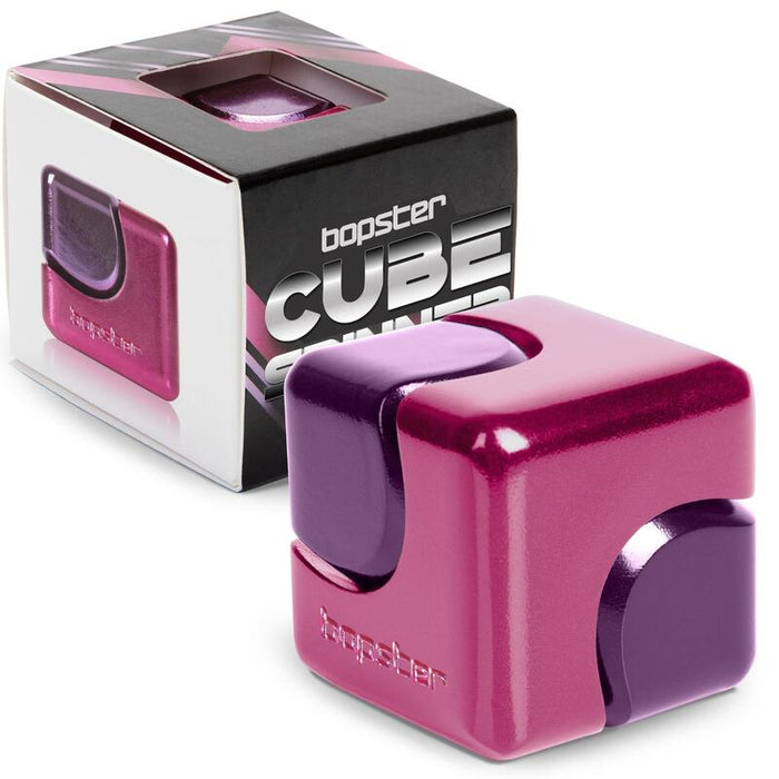 Bopster - Fidget Spinner Cube - Pink & Purple