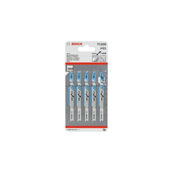 Bosch 5 Jigsaw Blades T 118 B