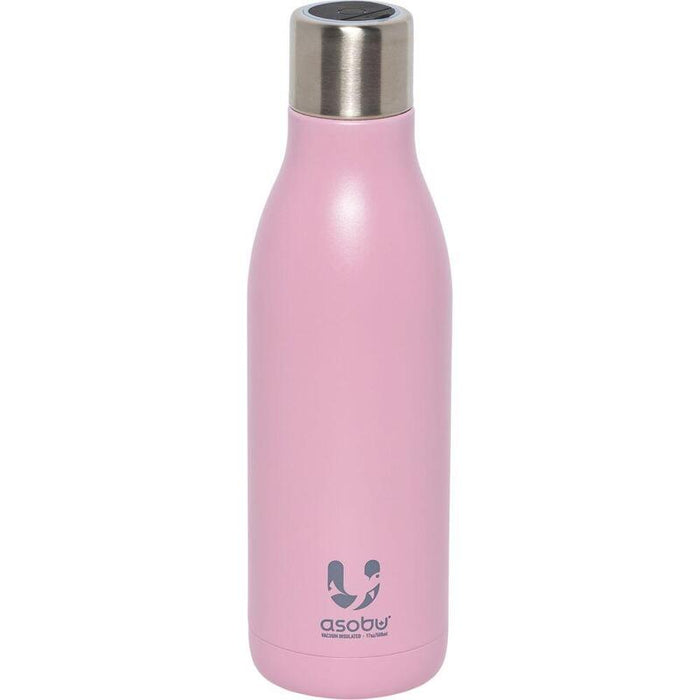 Botella Asobu Uv-Light Rosa, 0,5 L