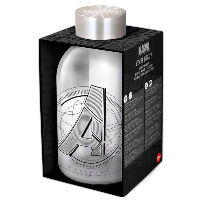 Botella Cristal Vengadores Avengers Marvel 620ml