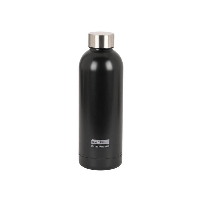 Botella Termo Acero Inoxidable 500ml Safta Business "Black"