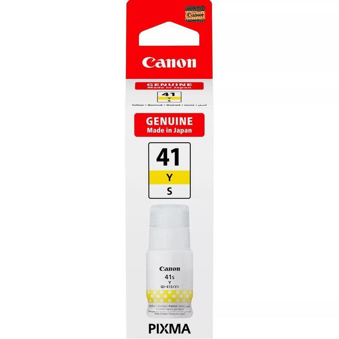 Botella Tinta Canon Gi 41sy Amarillo