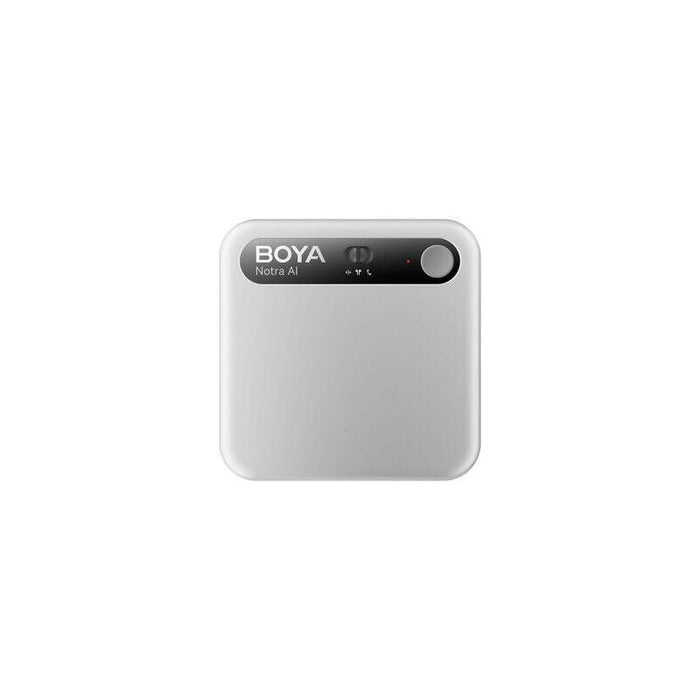 Boya Notra Ai Powered Audio Transcripter, Summanizer And Wireless Note Recorder, 64gb, Silver Eu