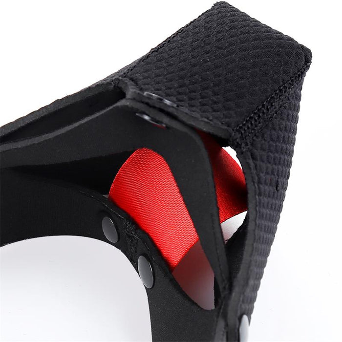 Bozal De Perro De Neopreno Desmontable Ajustable Negro
