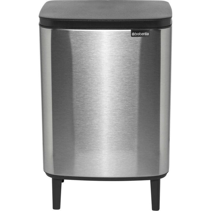 Brabantia Bo Trash Bin Hi 12 L Matte Steel Fingerprint Proof