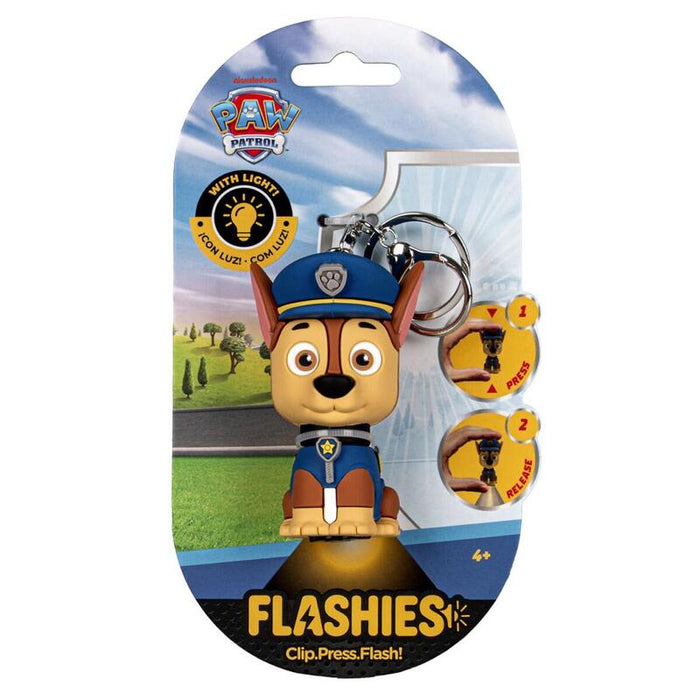 Brelok Figurka 3d Con Latarka Led - Psi Patrol, Chase