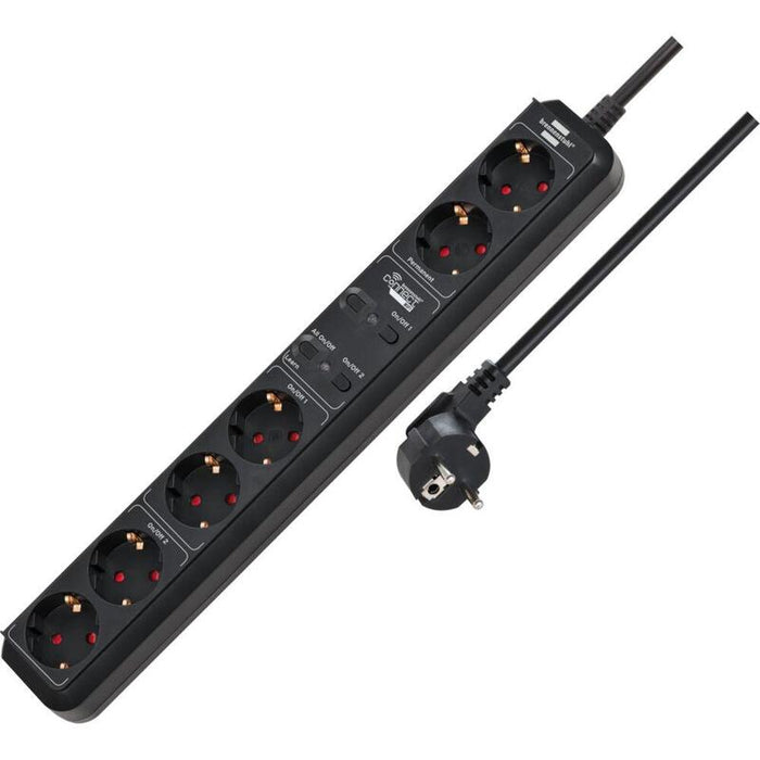 Brennenstuhl Eco-Line Wifi 6-Fach Steckdosenleiste 1,5m