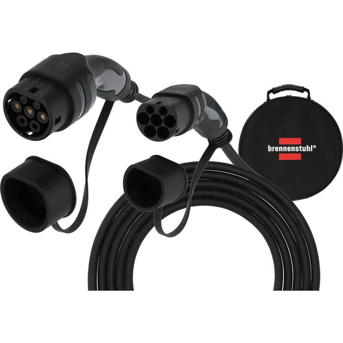 Brennenstuhl Ev Typ 2 Cable De Carga 11kw 5m, Ip55, 3-Phasig, Mode 3