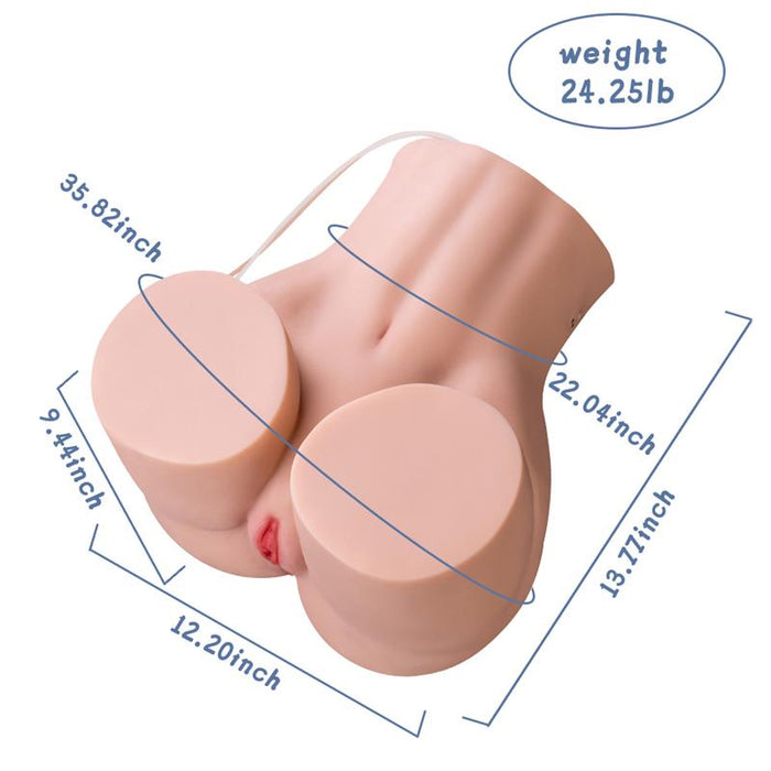 Bridget Torso Con Vibración Y Efecto Succión 11 Kg