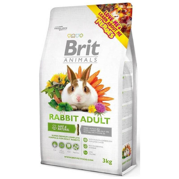 Brit Animals Rabbit Adult Complete 3kg