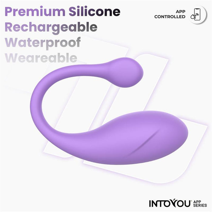 Bulby Huevo Vibrador Con App Lavanda
