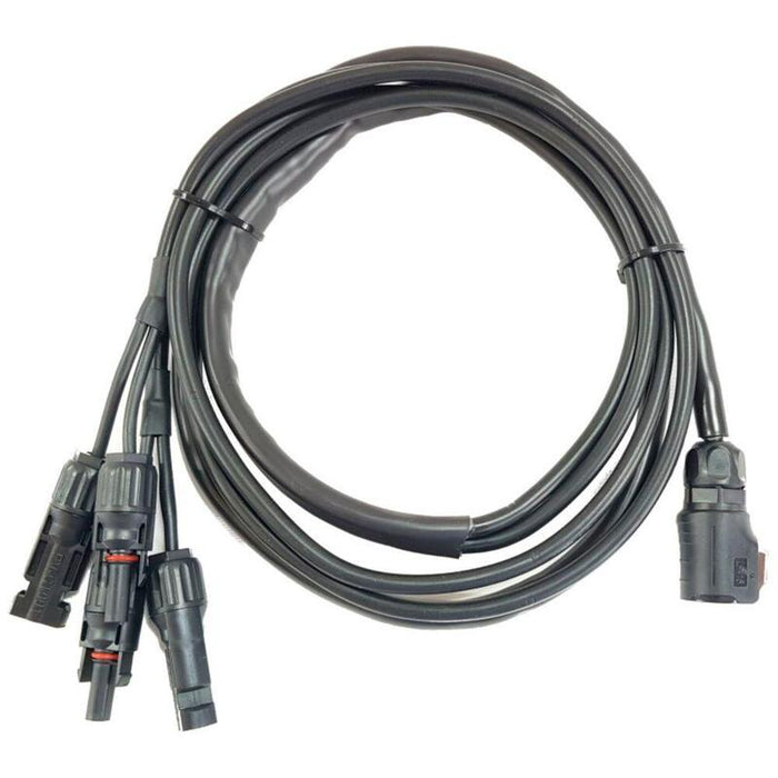 B&W Energy.Case Connection Cable For Two Pv Dc Plug Connector