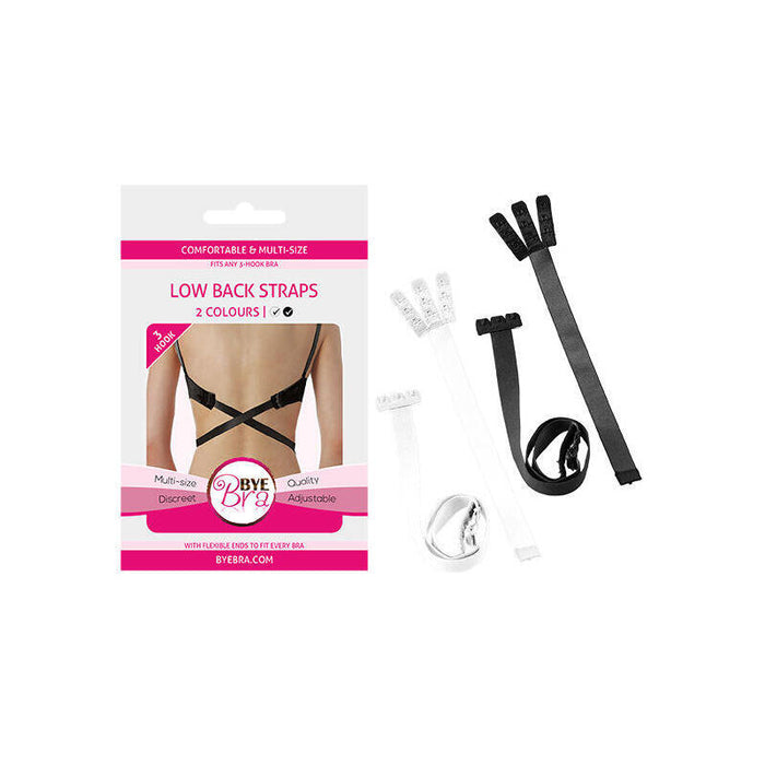 Bye-Bra - Adaptador Sujetador Espalda Abierta Negro & Blanco