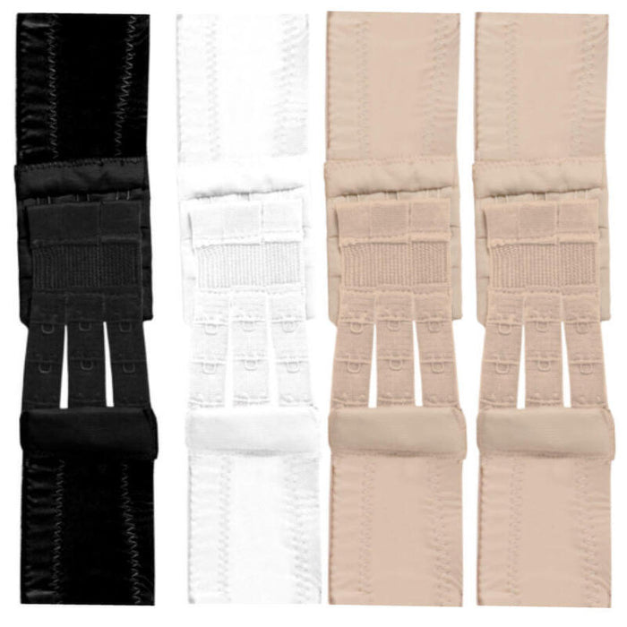 Bye-Bra - Extensores De Contorno Flexibles 3 Ganchos 3 Uds