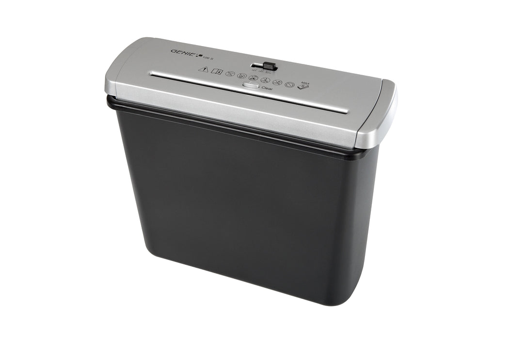 Destructor Genie 106 S Vario (Hasta 6 Hojas, Corte En Tiras), Color Plata