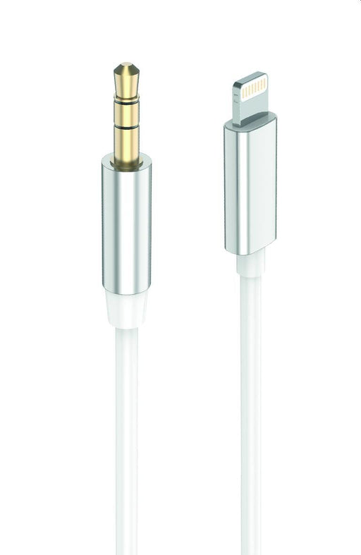 EAN 4010425972185 - 2GO 797218 cable de audio 1 m 3,5mm Lightning Blanco imagen 1