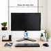 EAN 8433281012011 - TooQ DB1701TN-B soporte para monitor 81,3 cm (32") Escritorio Negro imagen 6