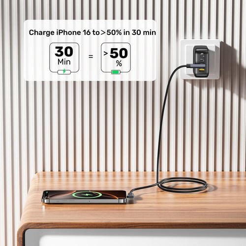 EAN 4894160057709 - UNITEK PD 100W USB-C Cable 0.5M cable USB USB 2.0 0,5 m USB C 0,48 Gbit/s Negro imagen 10