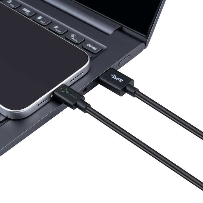 EAN 5715063596111 - Microconnect ECO-USB3.2CA0.25 cable USB USB 3.2 Gen 2 (3.1 Gen 2) 0,25 m USB A USB C Negro imagen 4