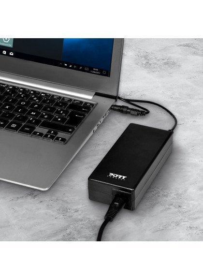 EAN 3567042030091 - Port Designs 900093-HP adaptador e inversor de corriente Interior 90 W Negro imagen 3