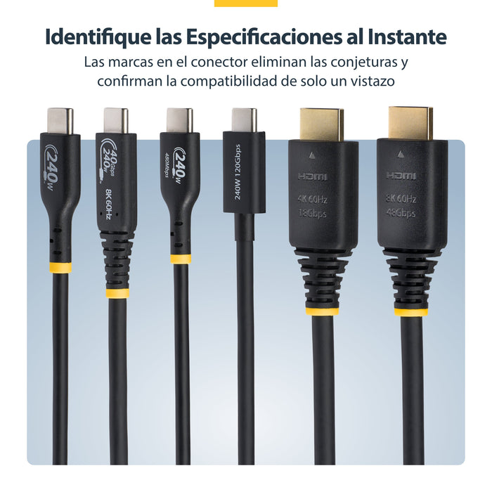 EAN 0065030920230 - StarTech.com HDMI21-CBL-8K60-1M cable HDMI HDMI tipo A (Estándar) Negro imagen 10