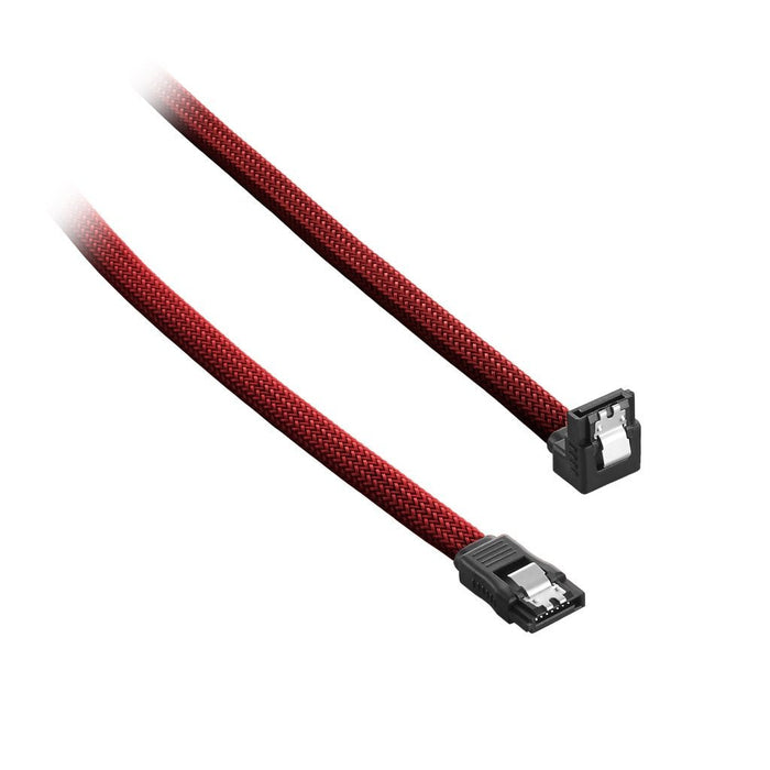 Cablemod Modmesh Right Angle Sata 3 Cable 30cm - Blutrot
