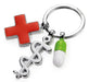 EAN 4024024110367 - TROIKA GET WELL Llavero de anilla Multicolor, Plata imagen 1