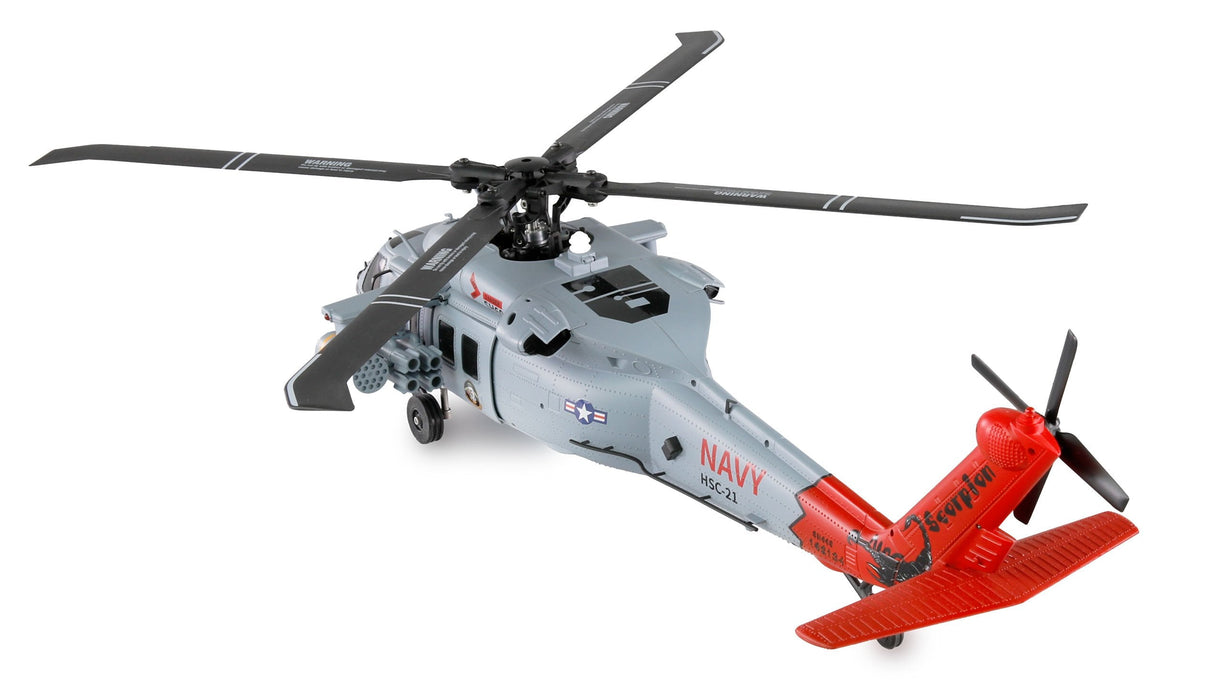 Amewi Uh60 Negro Hawk Marine Cp Helikopter 6g 3d Gps Rtf