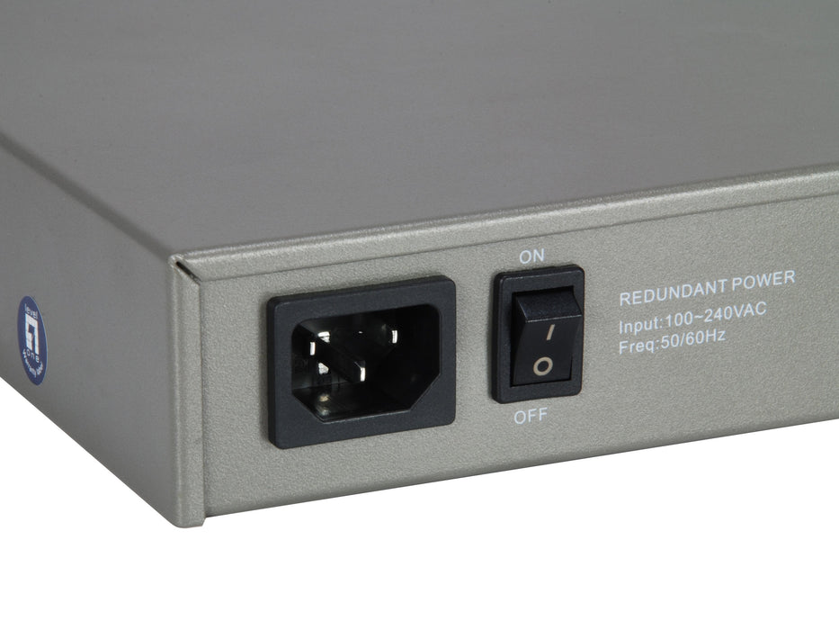 Levelone Switch  8x Ge Gtl-2091     12xgsfp 19"