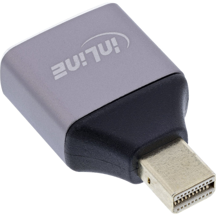 Inline® Displayport 1.4 Adapter, Dp Socket / Mini Dp Plug, 8k Uhd