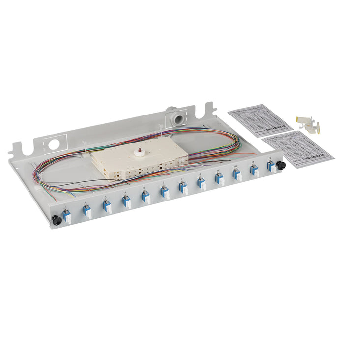 Efb Spleibox Gr Ausziehbar Lc Os2 24xpigtails Abgesetzt & 12xduplex-Kupplung