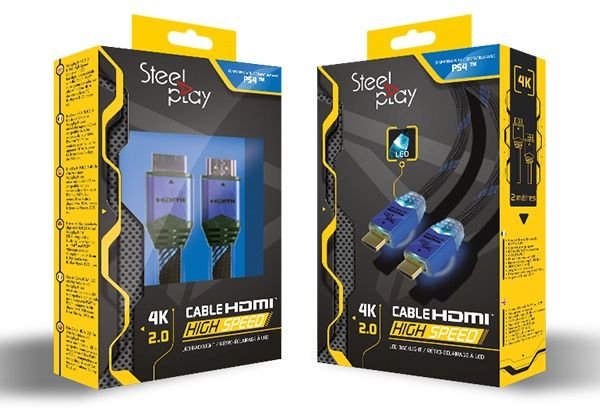 Steelplay 4k Hdmi High Speed Ultra Hd Cable 2m