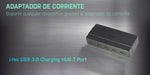 EAN 8595611701580 - i-tec U3HUB742 hub de interfaz USB 3.2 Gen 1 (3.1 Gen 1) Type-B 5000 Mbit/s Negro imagen 7