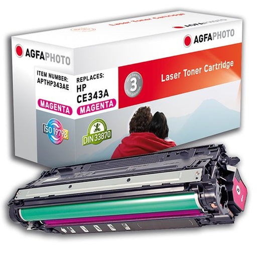 EAN 4250164833464 - AgfaPhoto CE343A cartucho de tóner 1 pieza(s) Magenta imagen 1