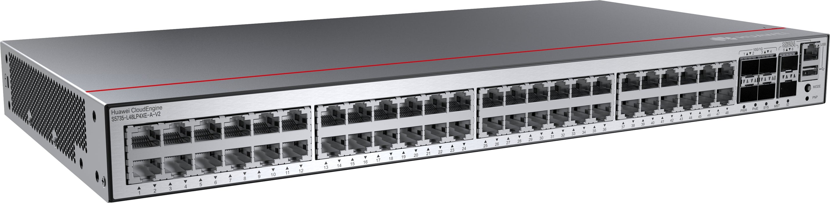 EAN 6901443422234 - Huawei CloudEngine S5735-L48LP4XE-A-V2 Gestionado L3 Gigabit Ethernet (10/100/1000) Energía sobre Etherne imagen 3