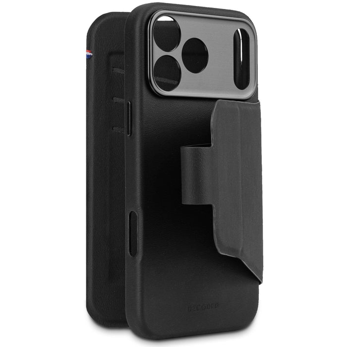 Decoded Silicone Detachable Wallet Ip 17 Pro Phantom Black