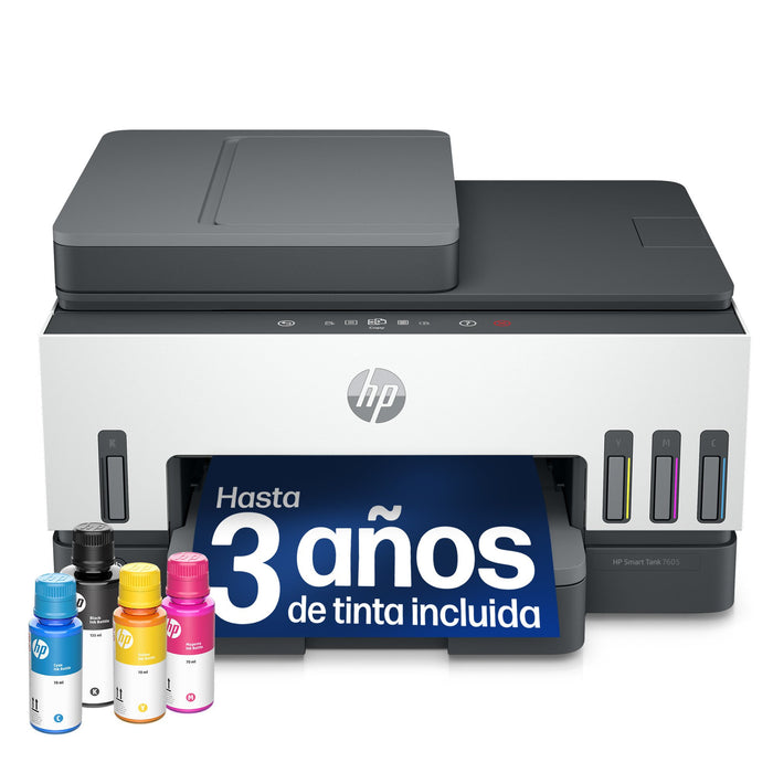 EAN 0195908302643 - HP Smart Tank 7605 All-in-One Printer Inyección de tinta térmica A4 4800 x 1200 DPI 15 ppm Wifi imagen 9