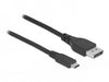 EAN 4043619860388 - DeLOCK 86038 adaptador de cable de vídeo USB Tipo C Negro imagen 3
