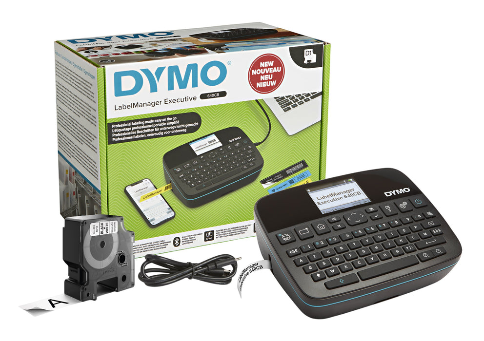 EAN 3026982021076 - DYMO LabelManager Executive 640CB impresora de etiquetas Térmica directa / transferencia térmica 15 mm/s  imagen 1