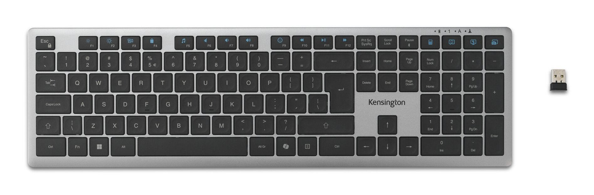 EAN 5028252658904 - Kensington KB535 EQ teclado RF Wireless + Bluetooth Gris imagen 14