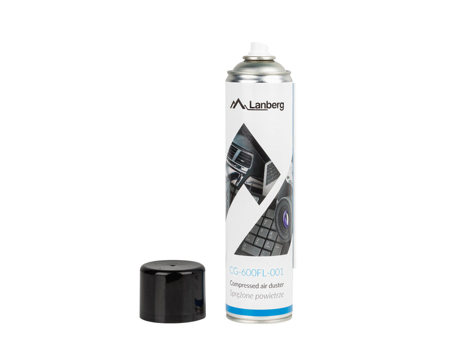 EAN 5901969429374 - Lanberg CG-600FL-001 limpiador de aire comprimido 600 ml imagen 5