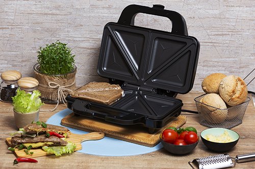 EAN 5902934835459 - Adler AD 3043 sandwichera 1300 W Negro imagen 9