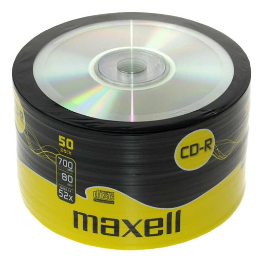 EAN 4902580504816 - Maxell 624036 CD en blanco CD-R 700 MB 52x 50 pieza(s) imagen 1