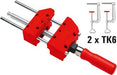 EAN 4008158001401 - BESSEY S10-ST abrazadera Abrazadera de resorte 10 cm Rojo imagen 1