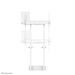 EAN 8717371449742 - Neomounts WL55-875WH1 soporte para TV 2,54 m (100") Blanco imagen 4
