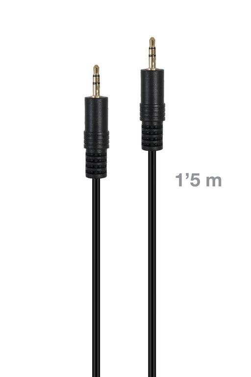 EAN 8422521032506 - Fonestar JACK-MM-1-5 cable de audio 1,5 m 3,5mm Negro imagen 1