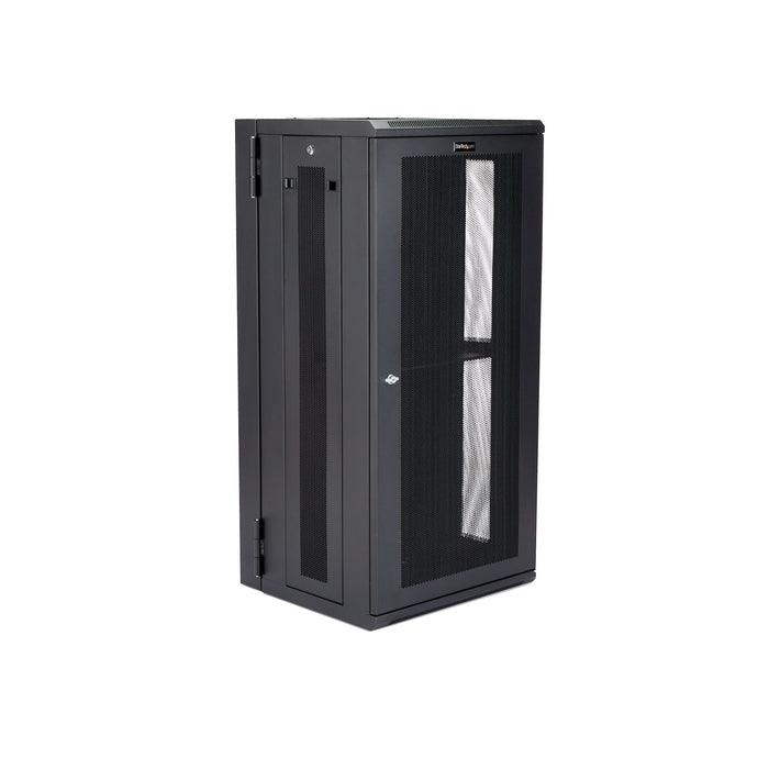 Startech.Com Armario Rack De Servidores Abisagrado De Pared 26u Con 20 Pulgadas De Profundidad